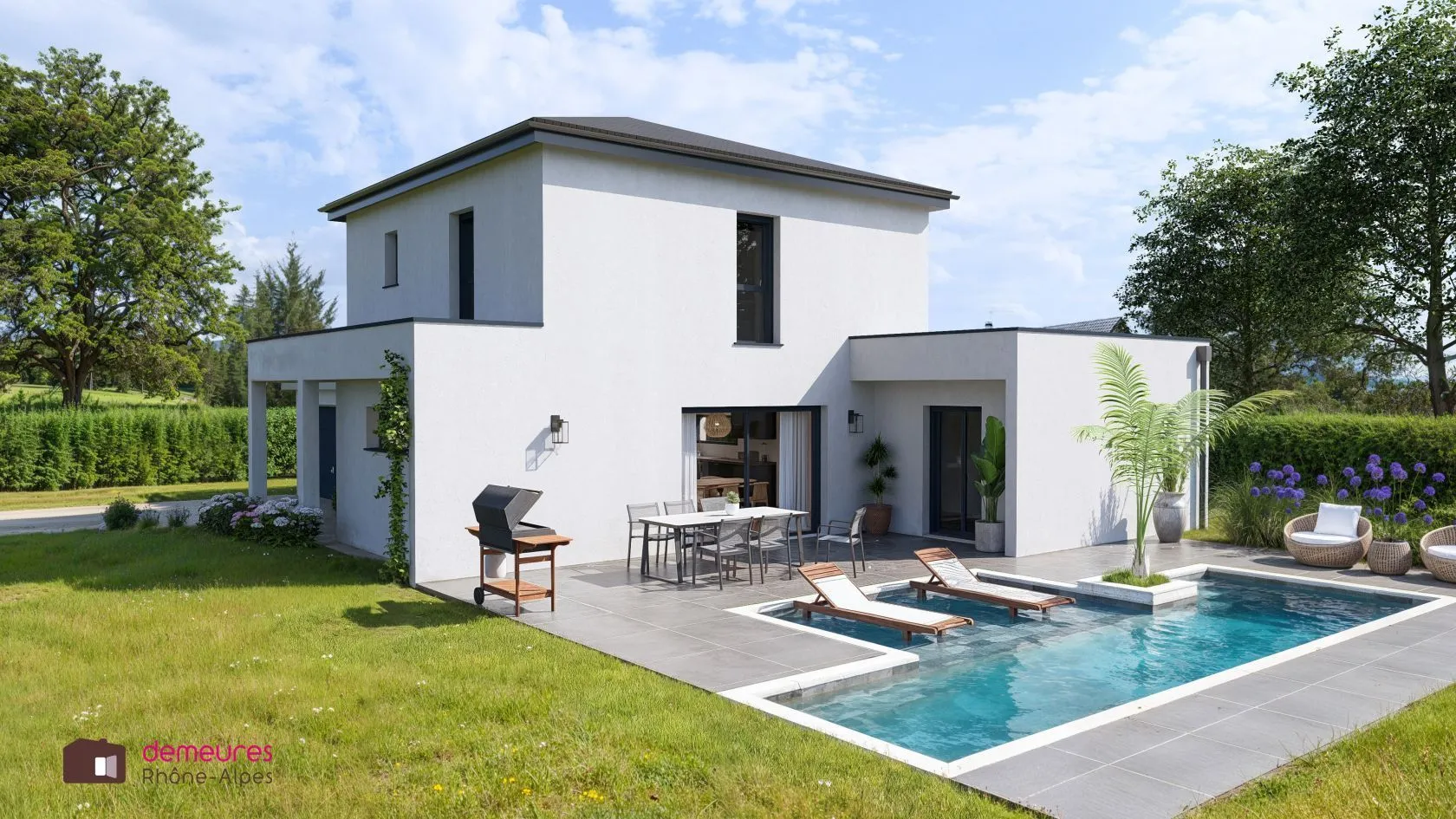 Maison neuve 120 m² à Blyes (01150)