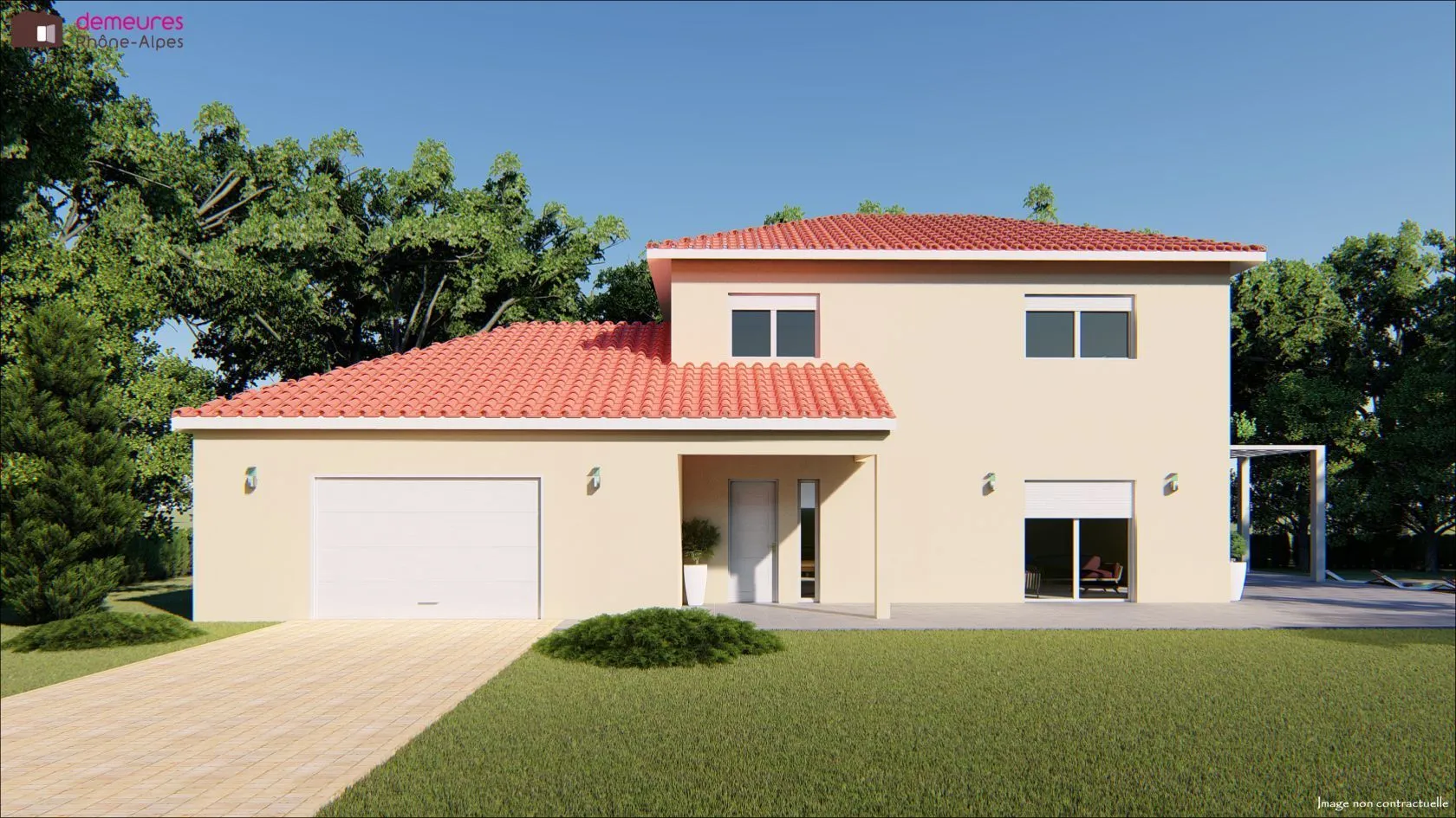 Maison neuve 90 m² à Lentilly (69210)