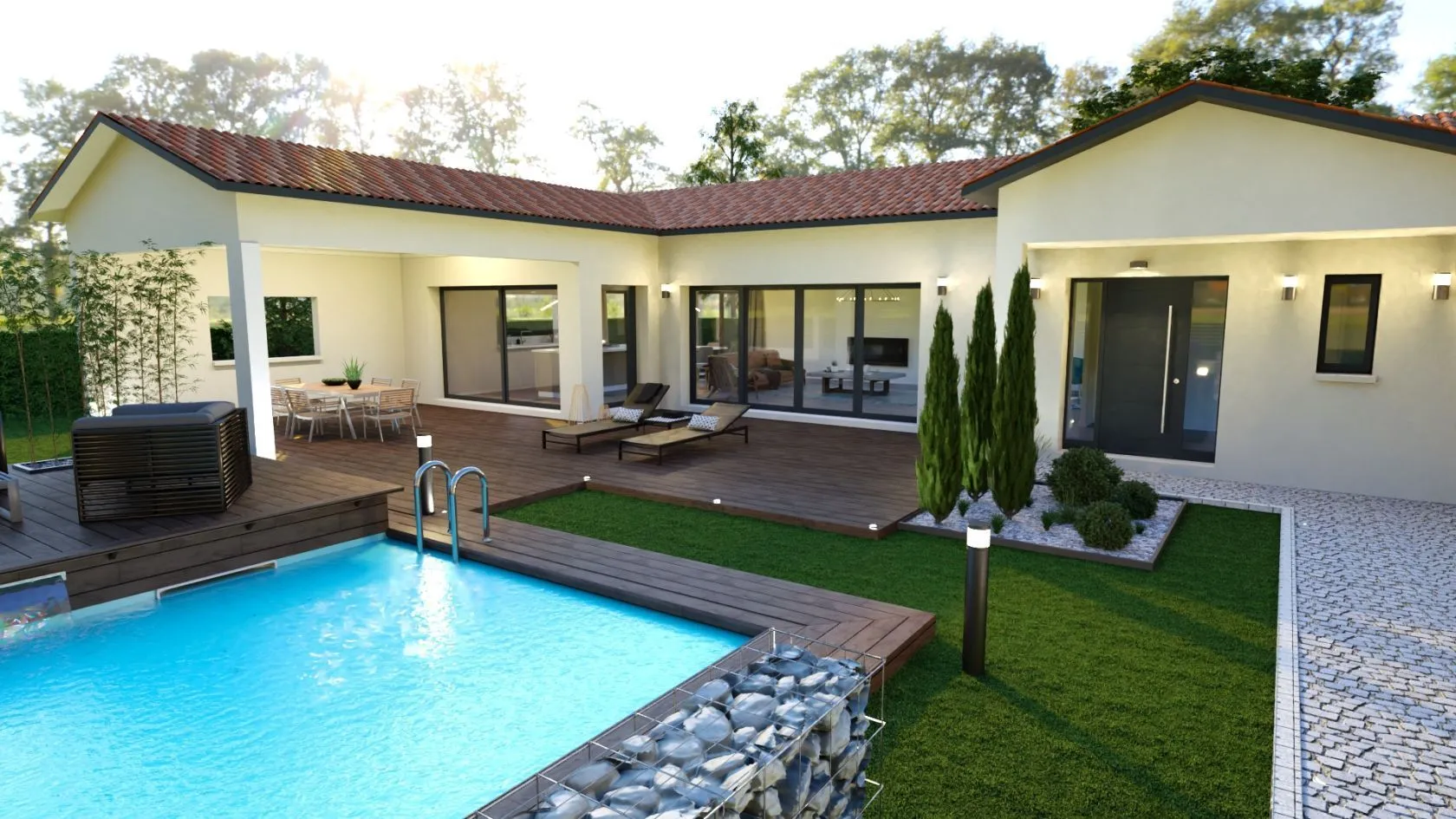 Maison neuve 140 m² à Viriat (01440)