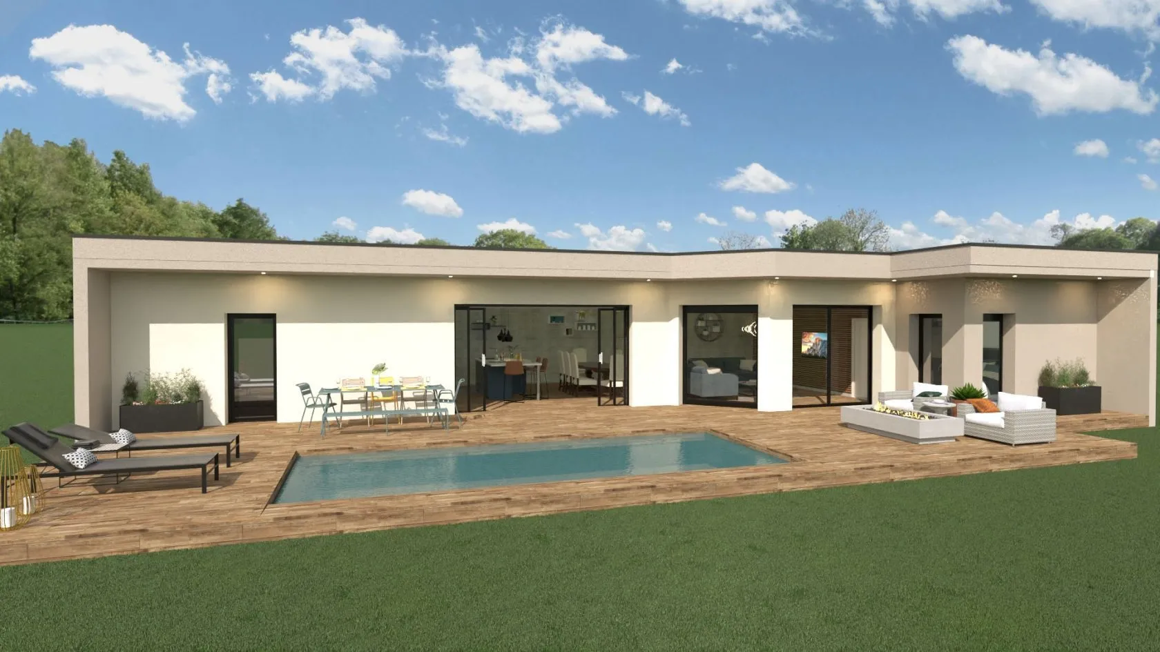 Maison neuve 140 m² à Viriat (01440)