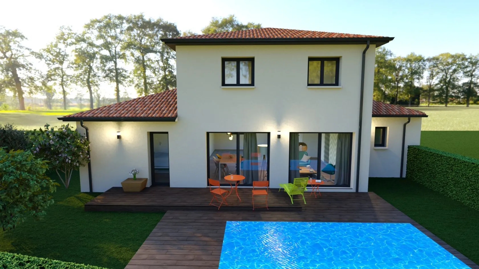 Maison neuve 85 m² à Foissiat (01340)