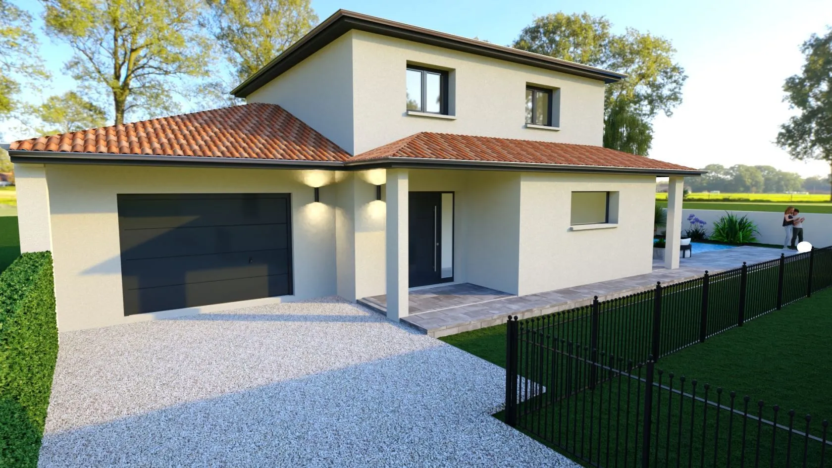 Maison neuve 85 m² à Foissiat (01340)