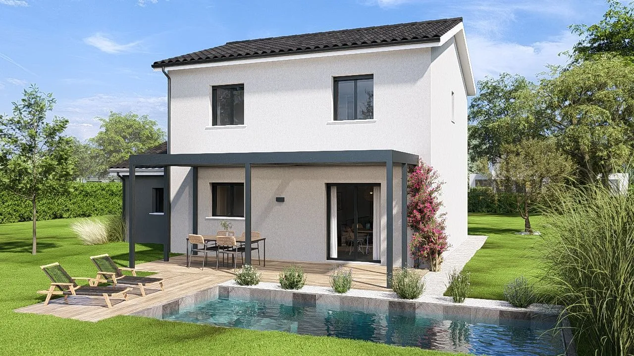 Maison neuve 85 m² à Beaurepaire (38270)