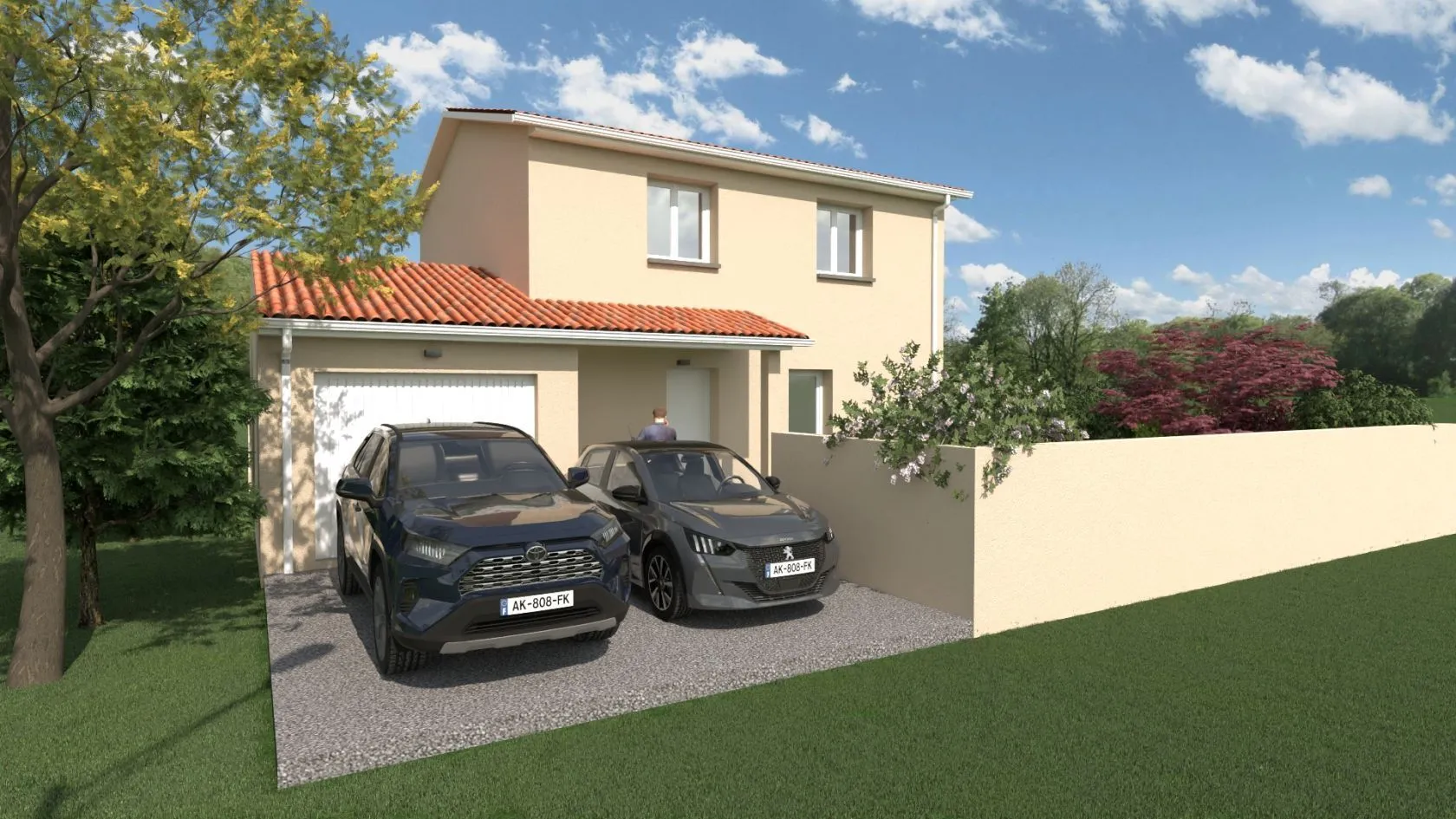 Maison neuve à Chonas-l'Amballan