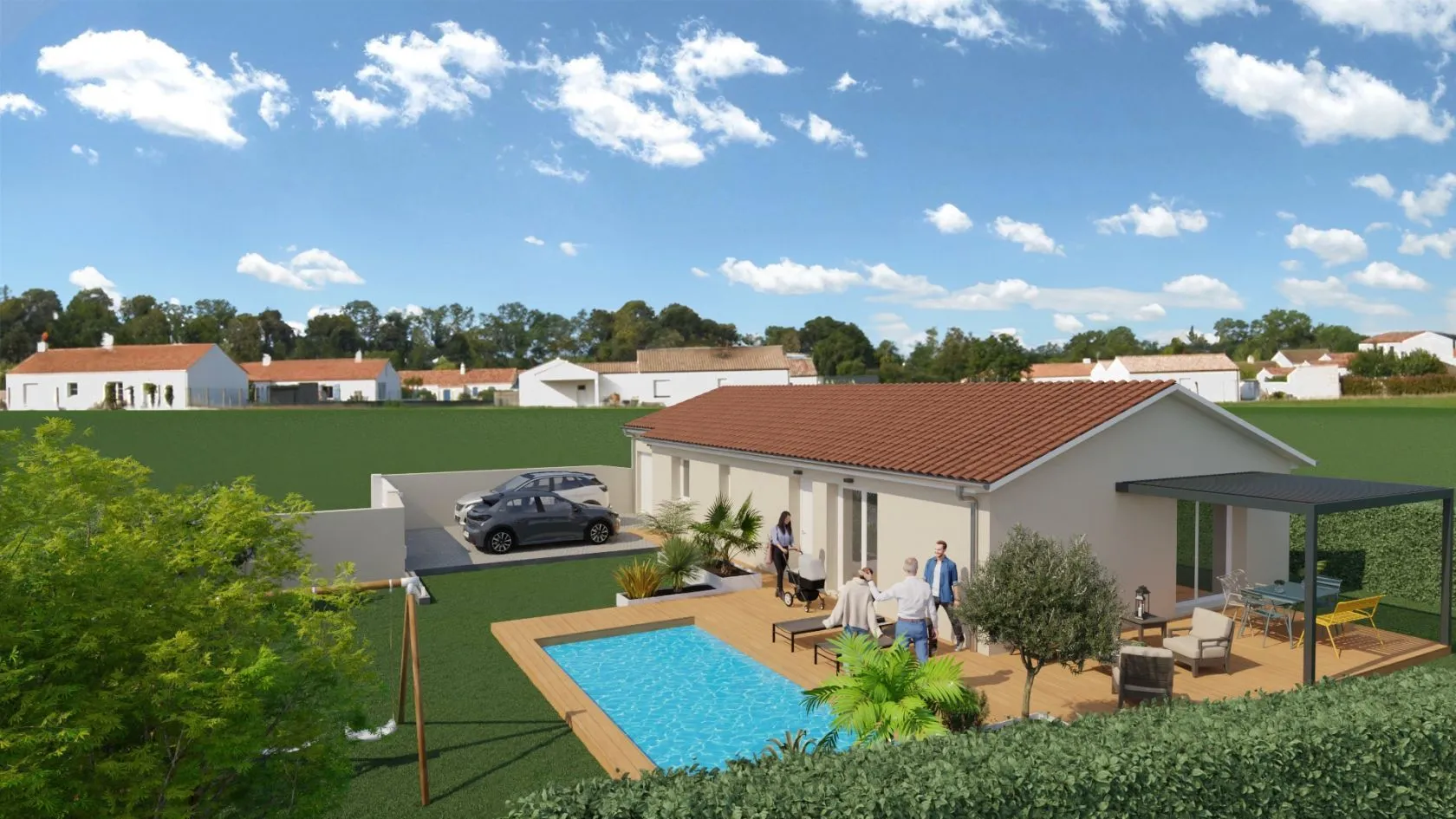 Maison neuve 90 m² à Davezieux (07430)