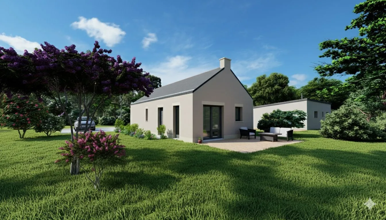Maison neuve 55 m² à Guichen (35580)