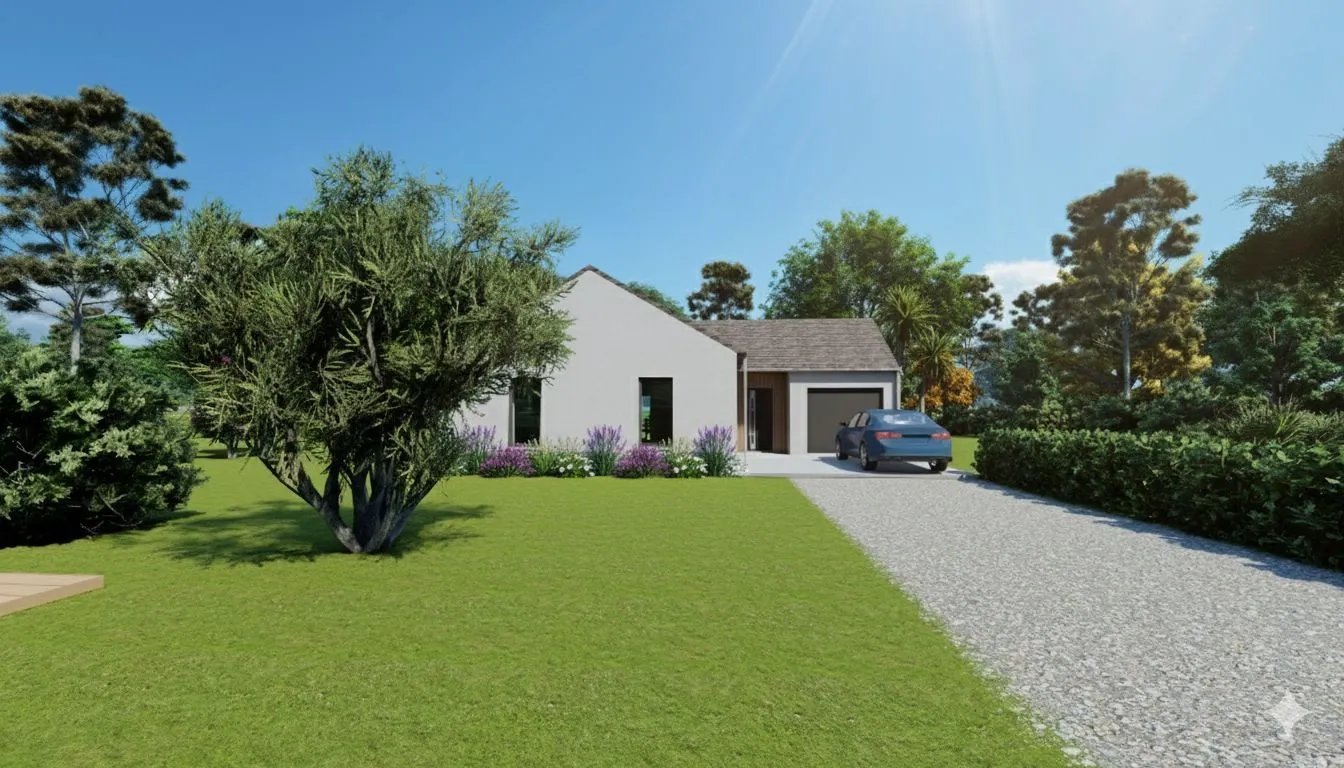 Maison neuve à Pont-Péan
