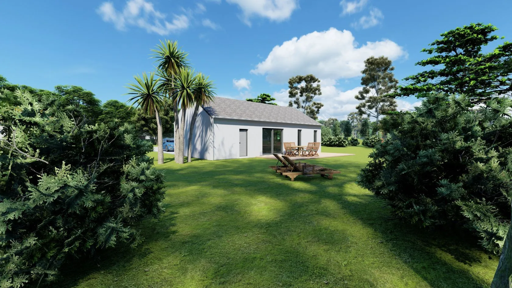 Maison neuve 70 m² à Guichen (35580)