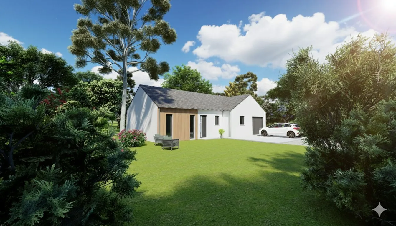 Maison neuve 85 m² à Bourgbarré (35230)