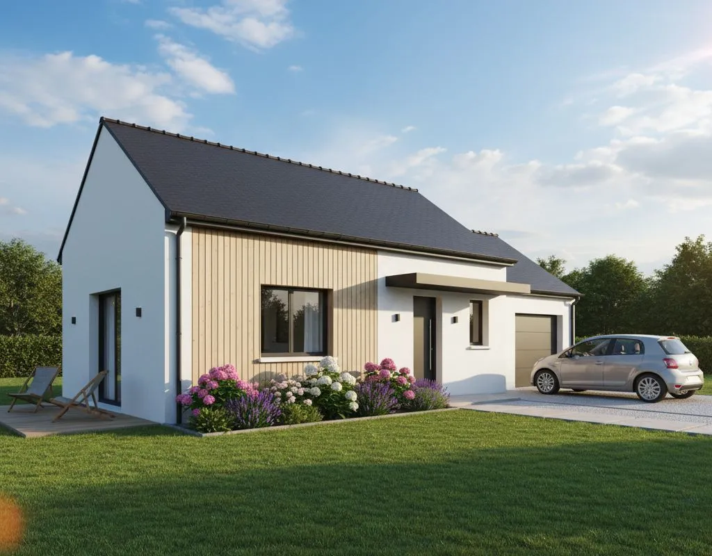 Maison neuve à Corps-Nuds