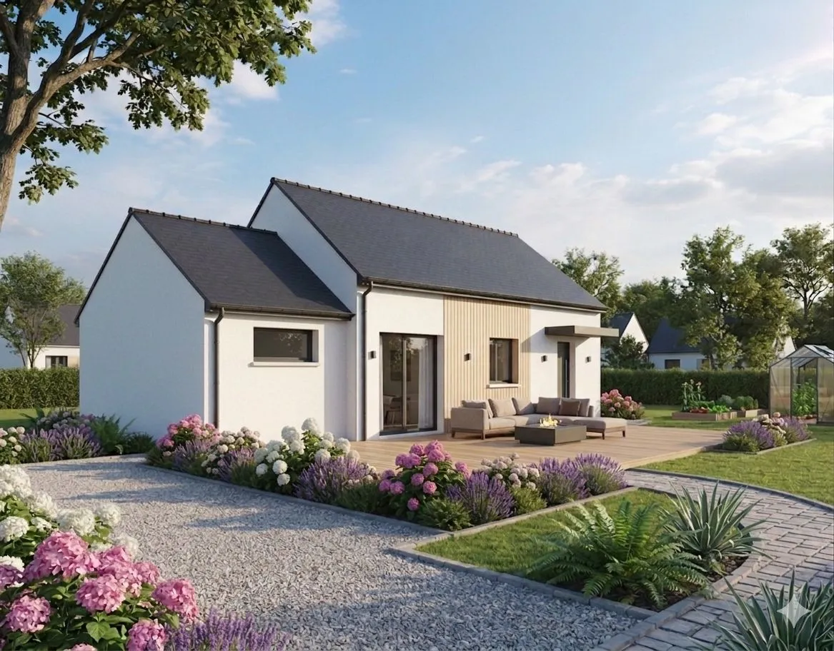 Maison neuve 60 m² à Pierric (44290)