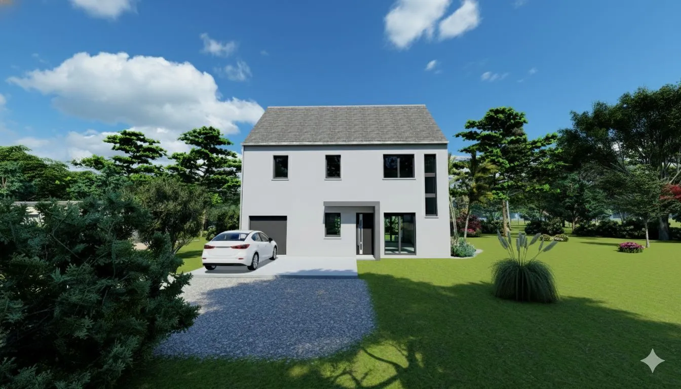 Maison neuve 131 m² à Mordelles (35310)