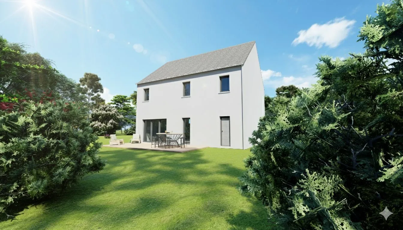 Maison neuve 131 m² à Mordelles (35310)