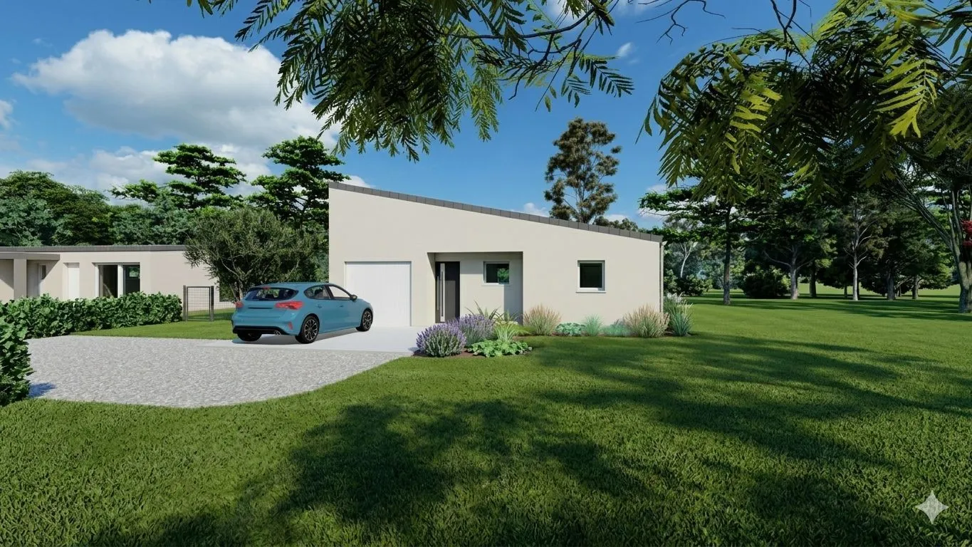Maison neuve à Hédé-Bazouges