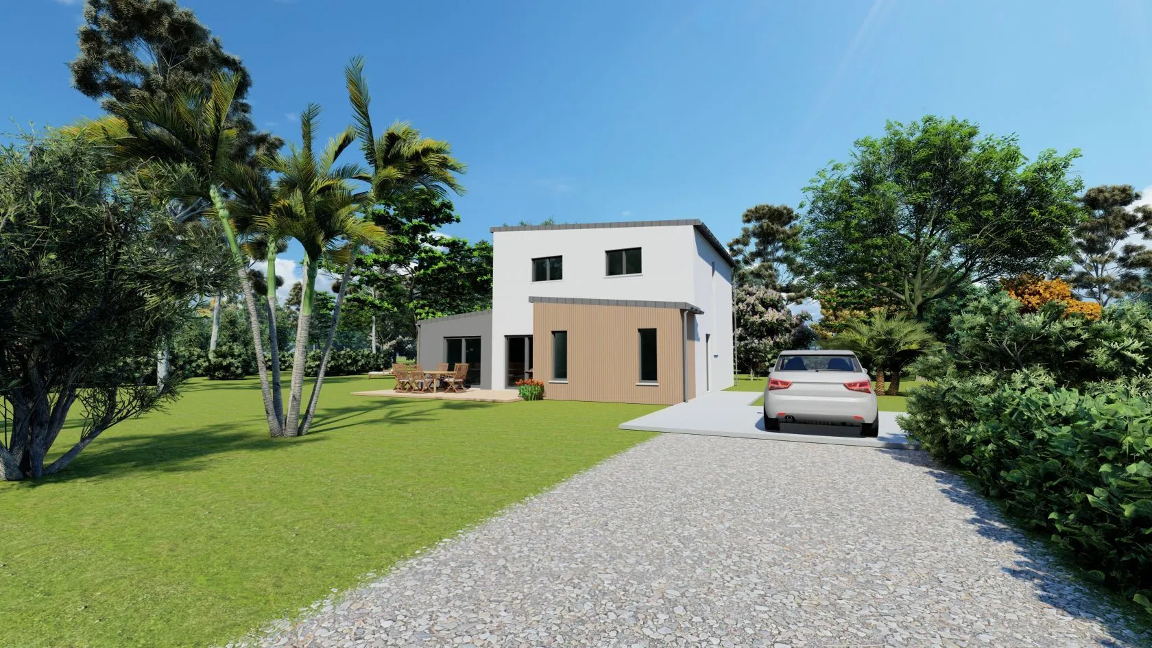 Maison neuve à Hédé-Bazouges