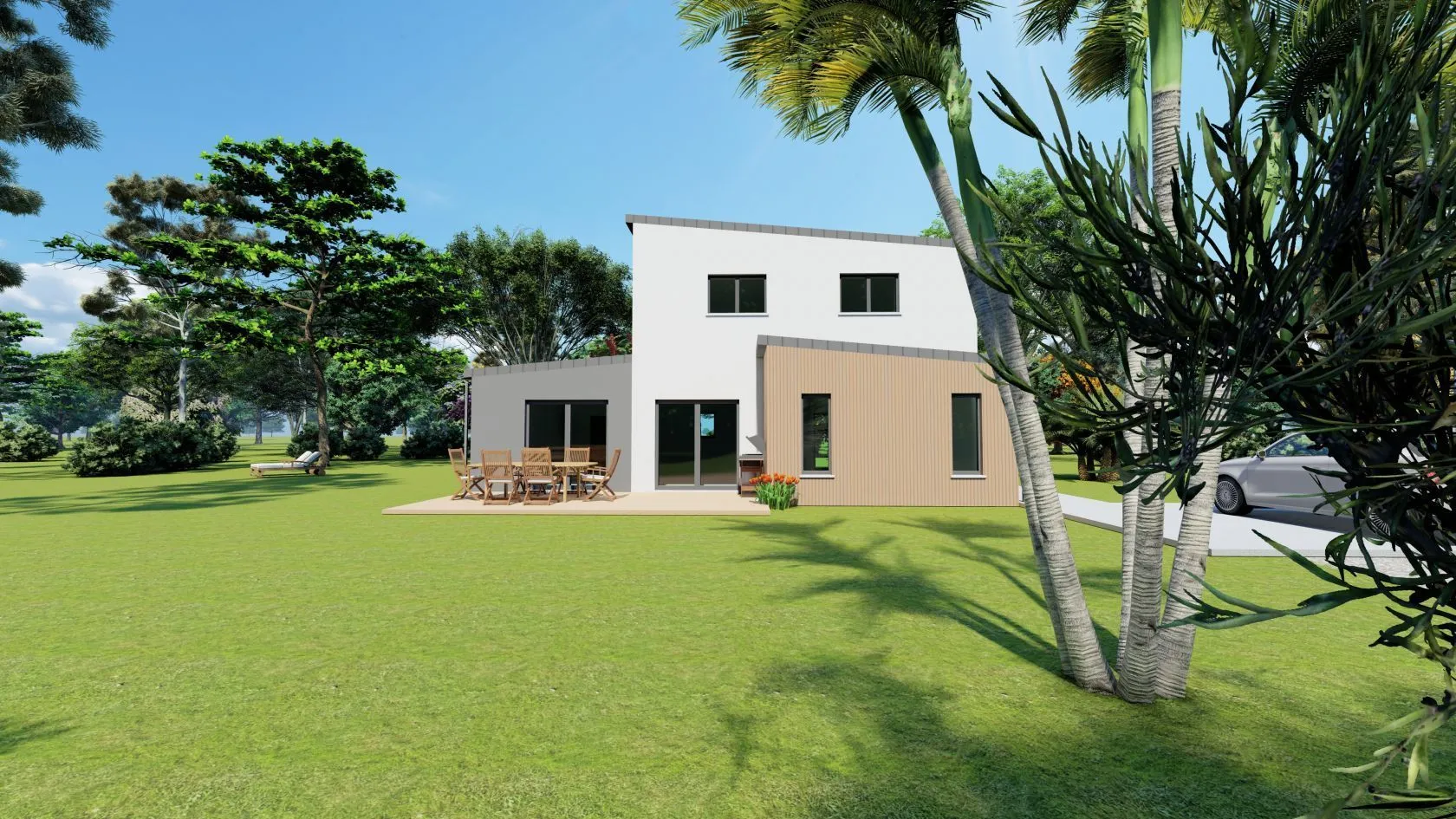 Maison neuve 82 m² à Plestan (22640)