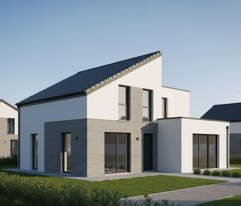 Maison neuve à Hédé-Bazouges