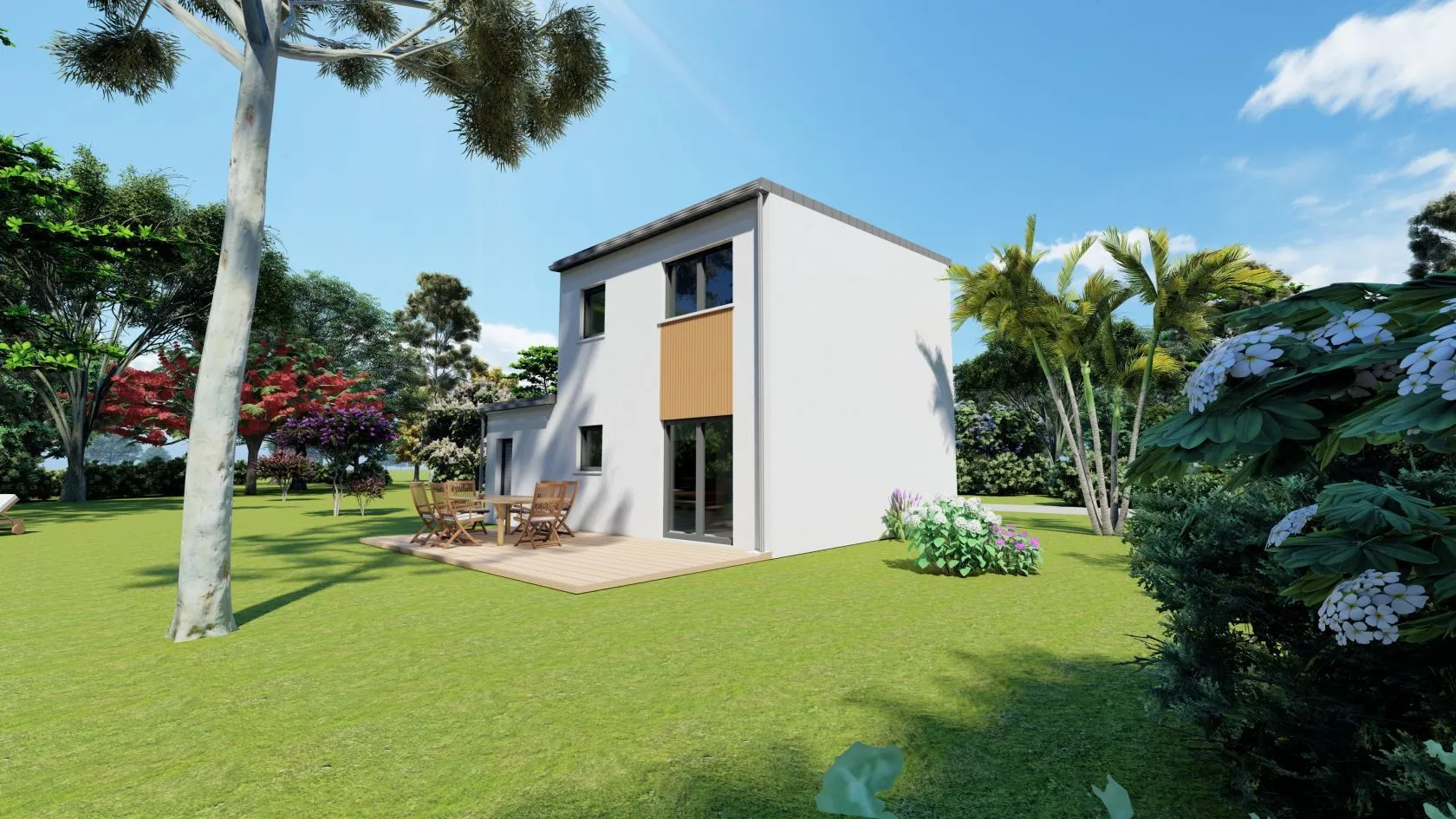 Maison neuve 65 m² à Baulon (35580)