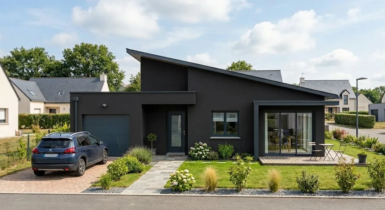 Maison neuve 80 m² à La Chapelle-Thouarault (35590)