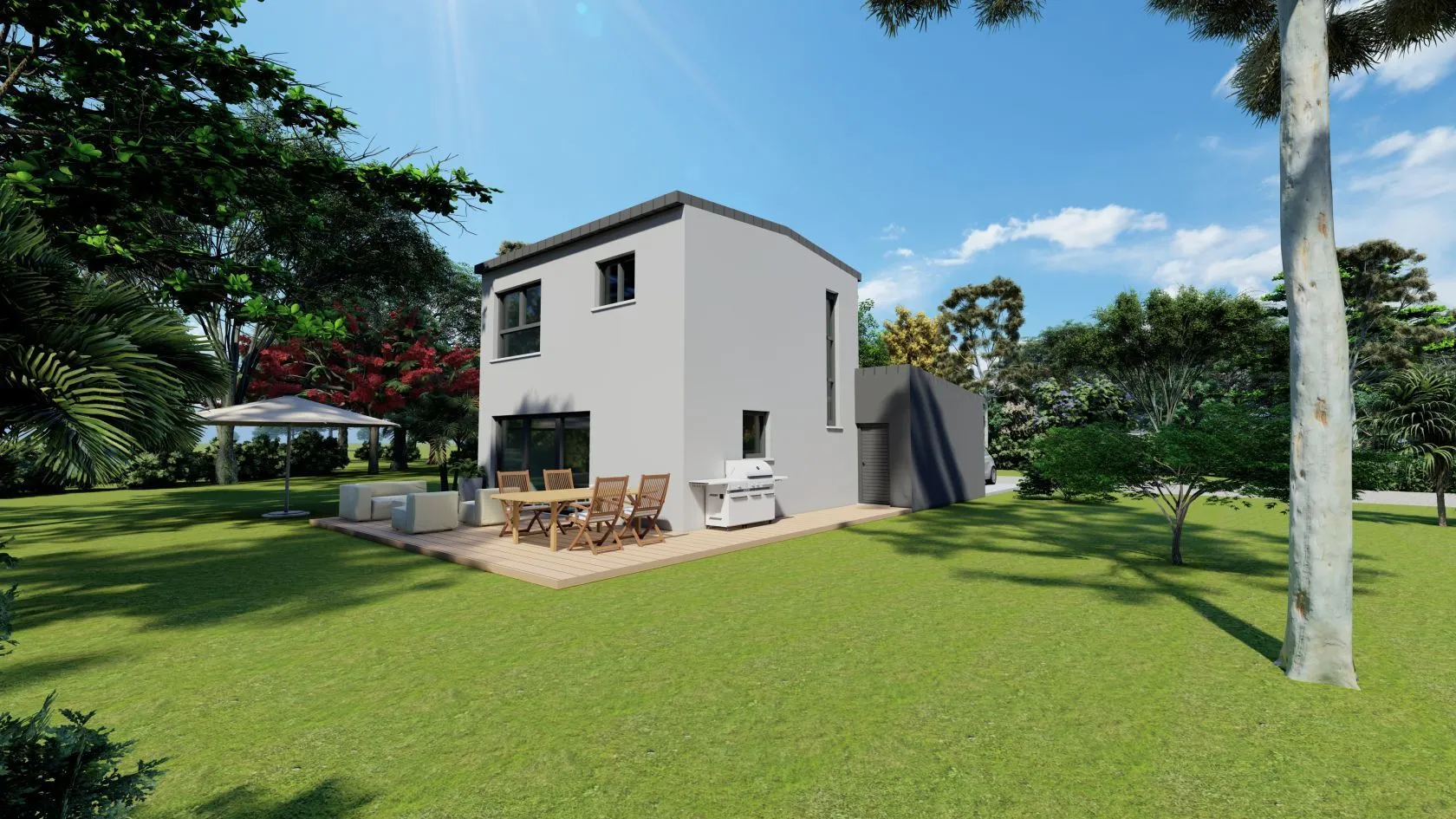 Maison neuve 88 m² à Thorigné-Fouillard (35235)