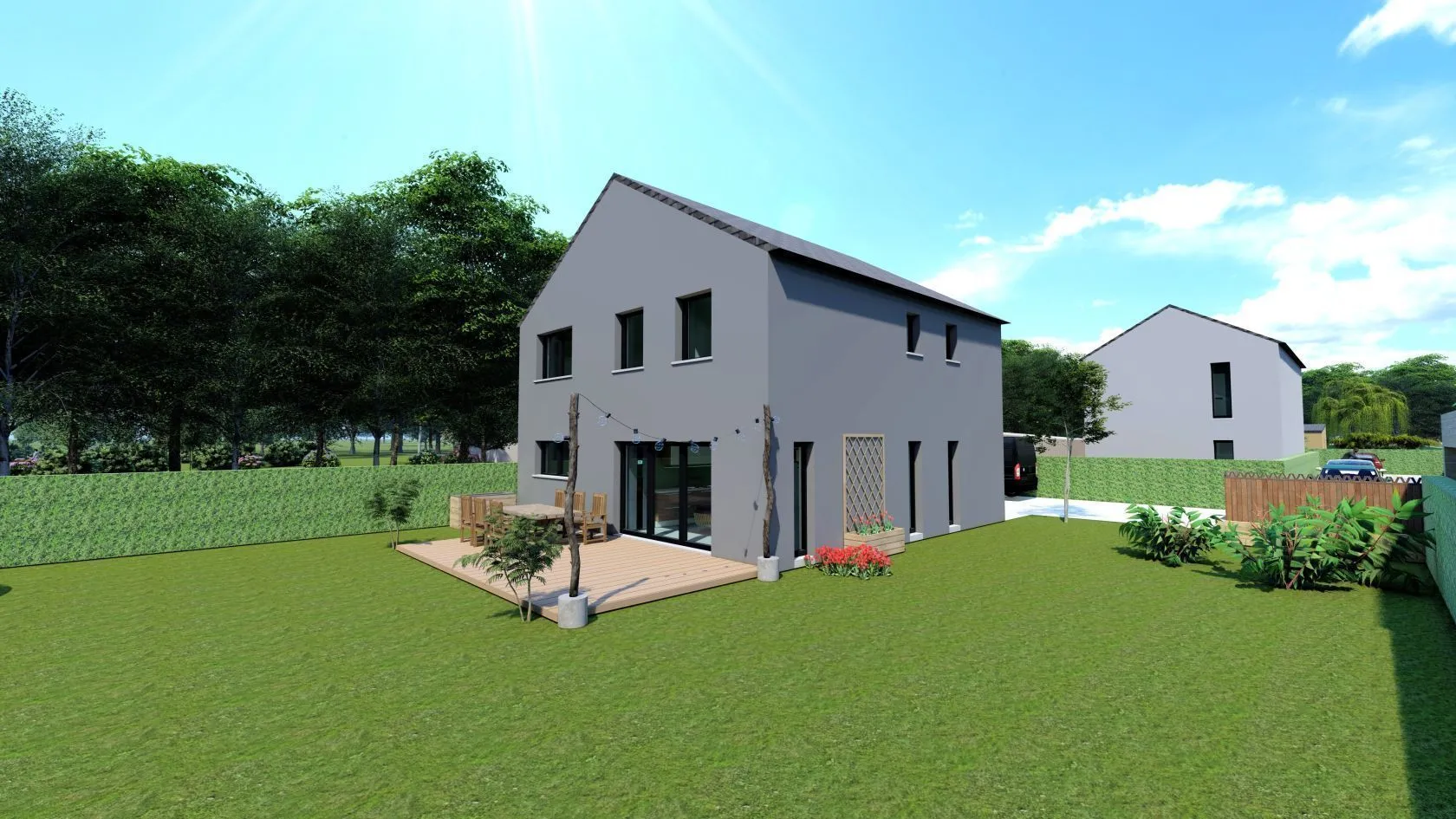 Maison neuve 131 m² à Montreuil-sur-Ille (35440)