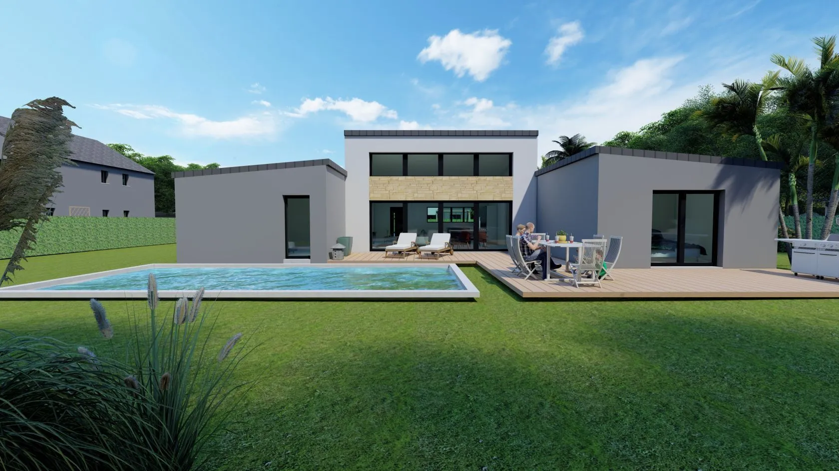 Maison neuve 133 m² à Thorigné-Fouillard (35235)