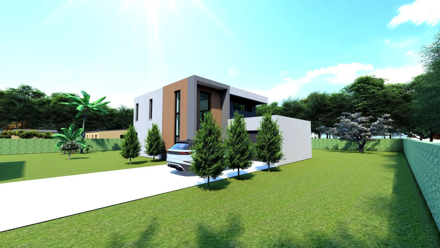 Maison neuve à Hédé-Bazouges