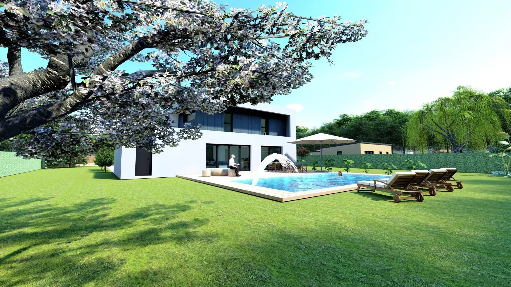 Maison neuve 145 m² à Mernel (35330)