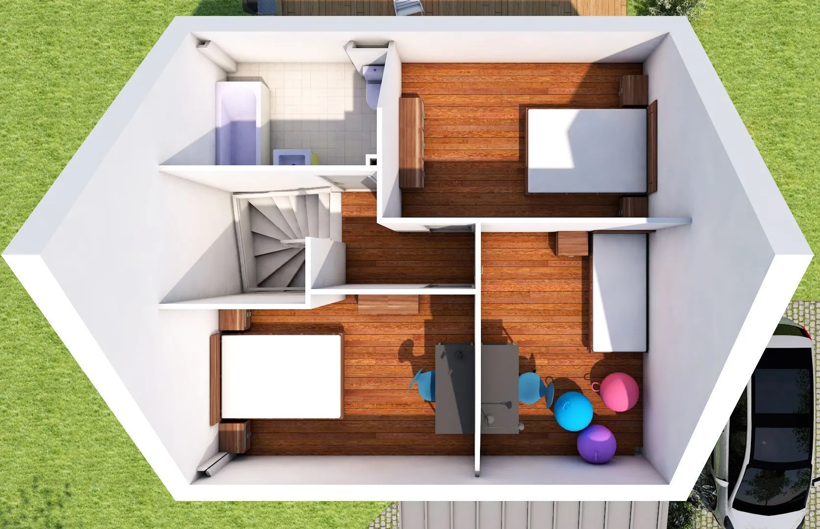 Maison neuve 81 m² à Grand-Champ (56390)