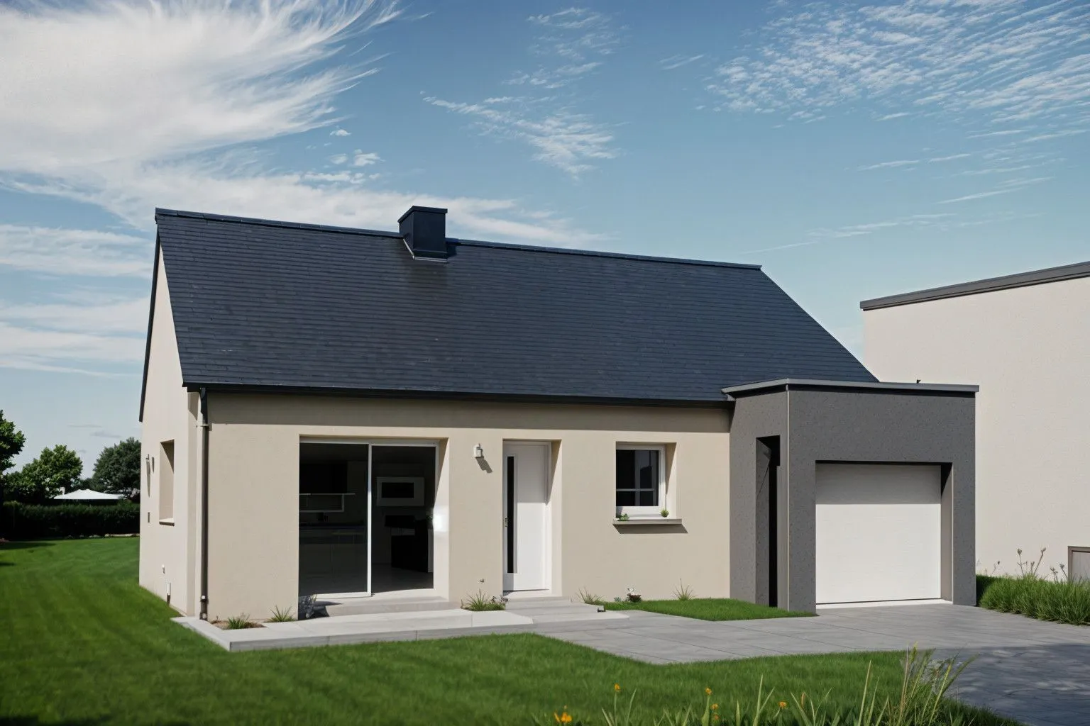 Maison neuve 66 m² à Saint-Jean-Brévelay (56660)