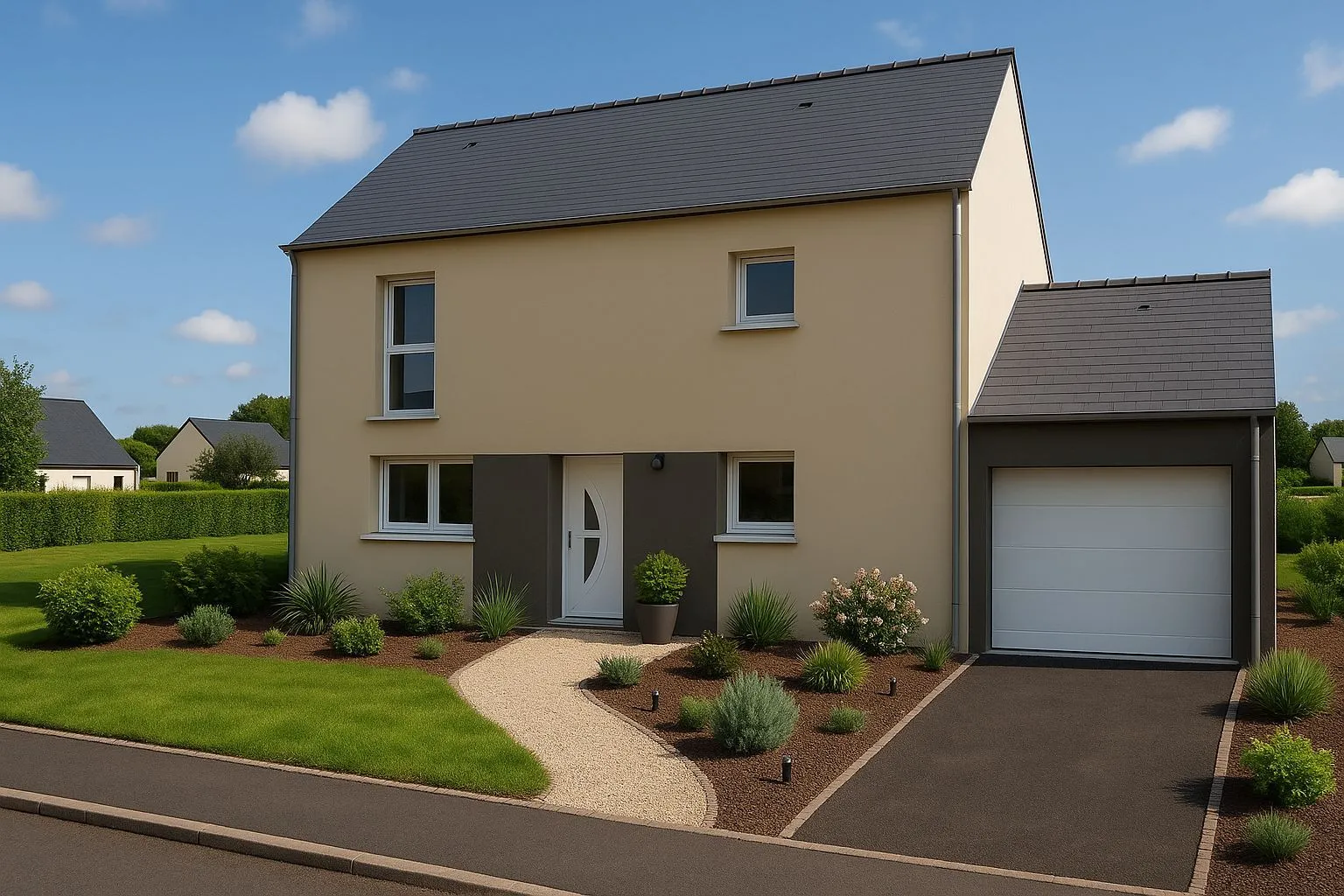 Maison neuve 93 m² au Vivier-sur-Mer (35960)