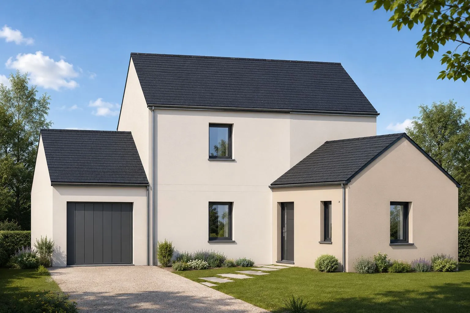 Maison neuve 110 m² à Saint-Melaine-sur-Aubance (49610)