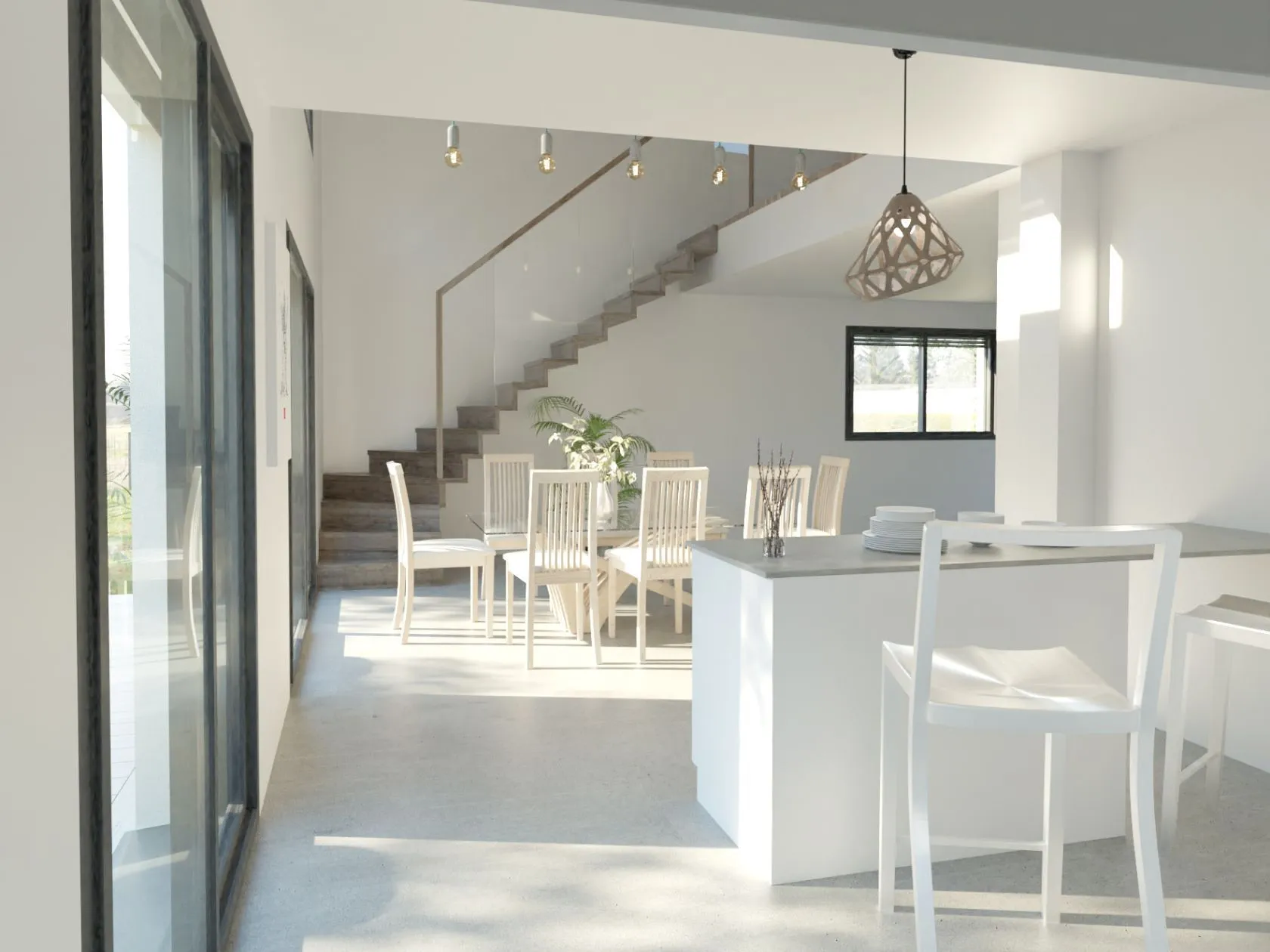 Maison neuve 115 m² à Sarrigné (49800)