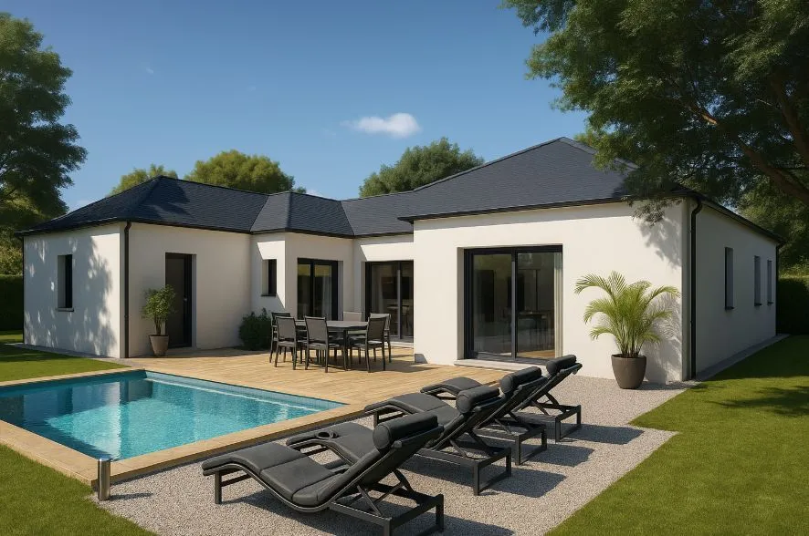 Maison neuve 140 m² à Mûrs-Erigné (49130)
