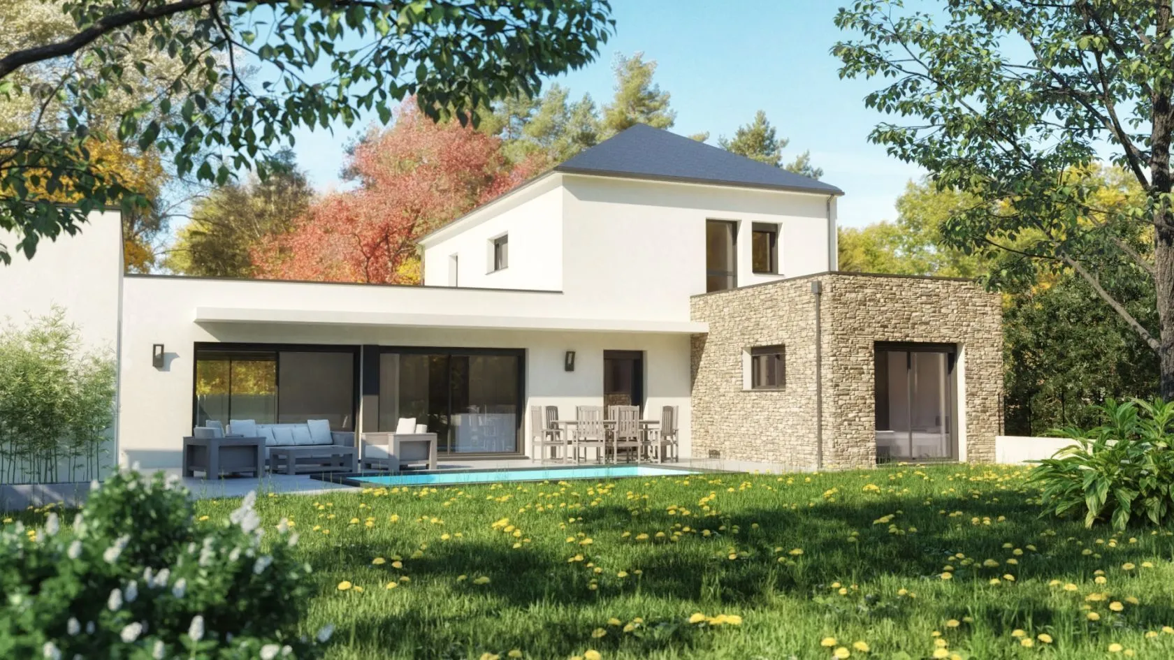 Maison neuve 175 m² à Juigné-sur-Loire (49610)