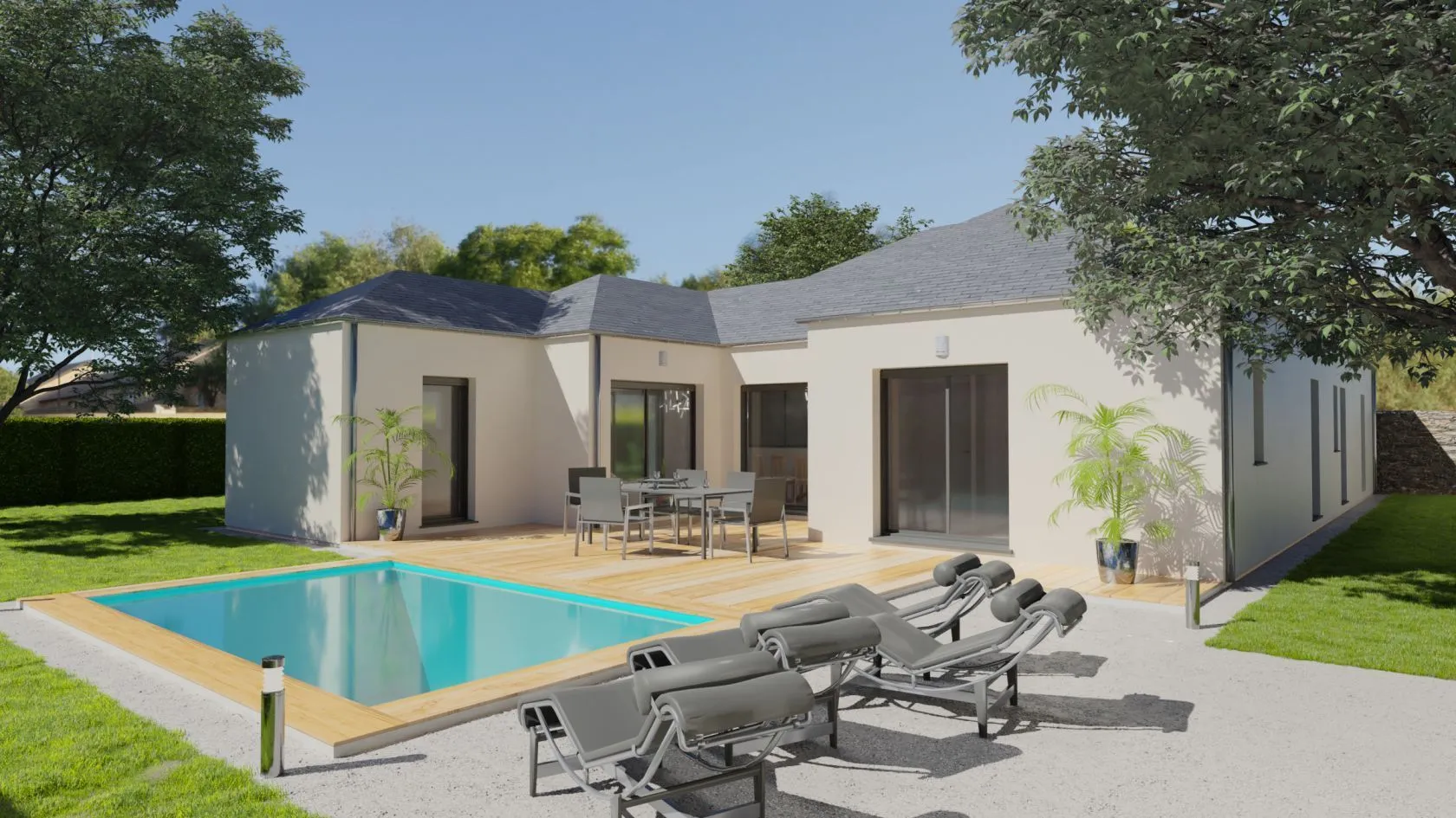 Maison neuve 140 m² à Mûrs-Erigné (49130)