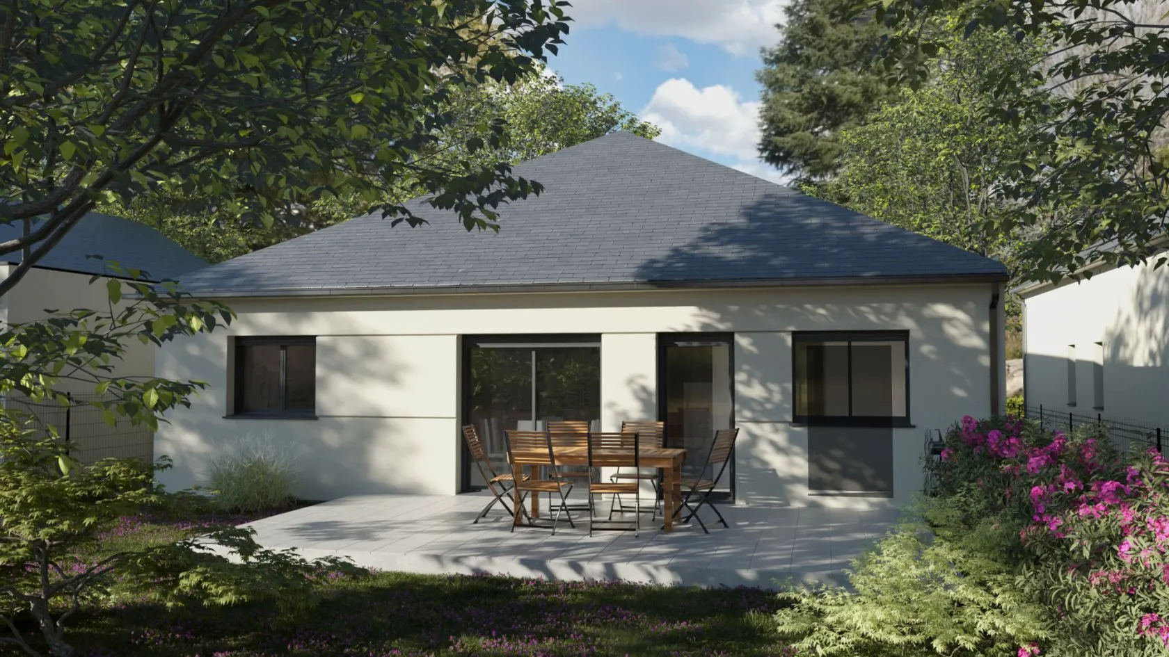 Maison neuve 103 m² à La Membrolle-sur-Longuenée (49770)