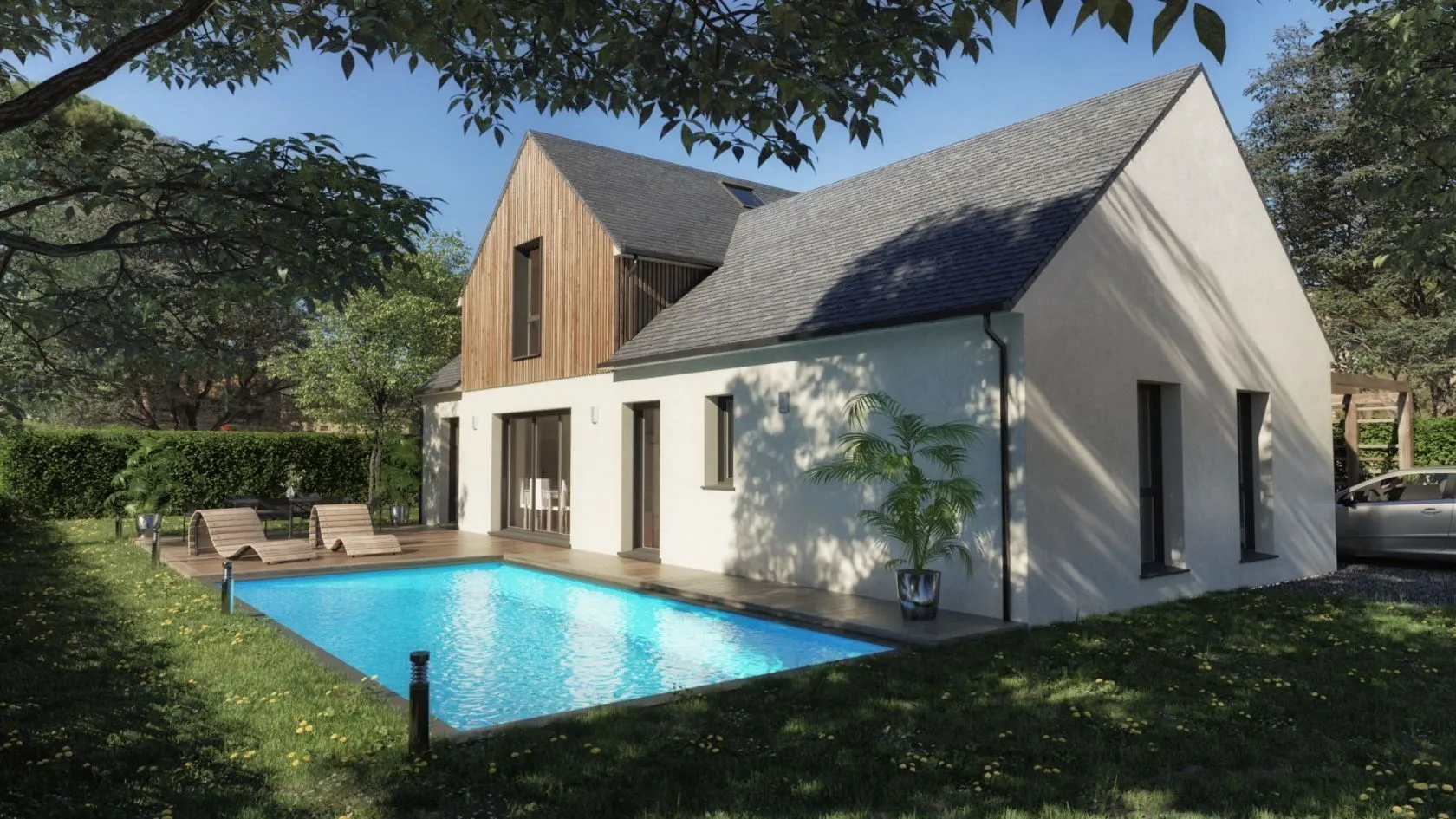 Maison neuve 120 m² à Juigné-sur-Loire (49610)