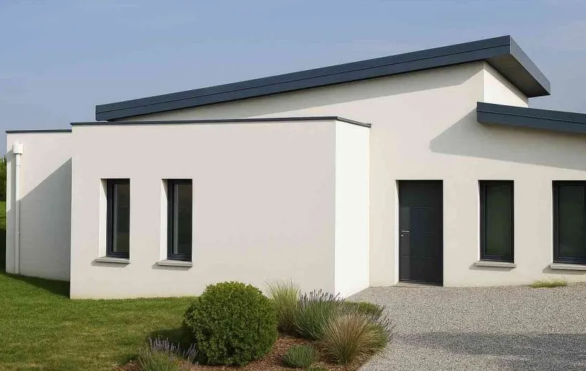 Maison neuve à Bécon-les-Granits