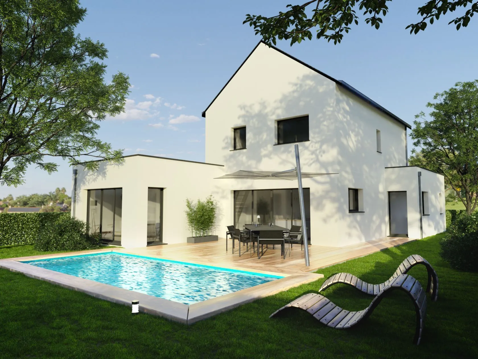 Maison neuve 135 m² à Angers (49000)