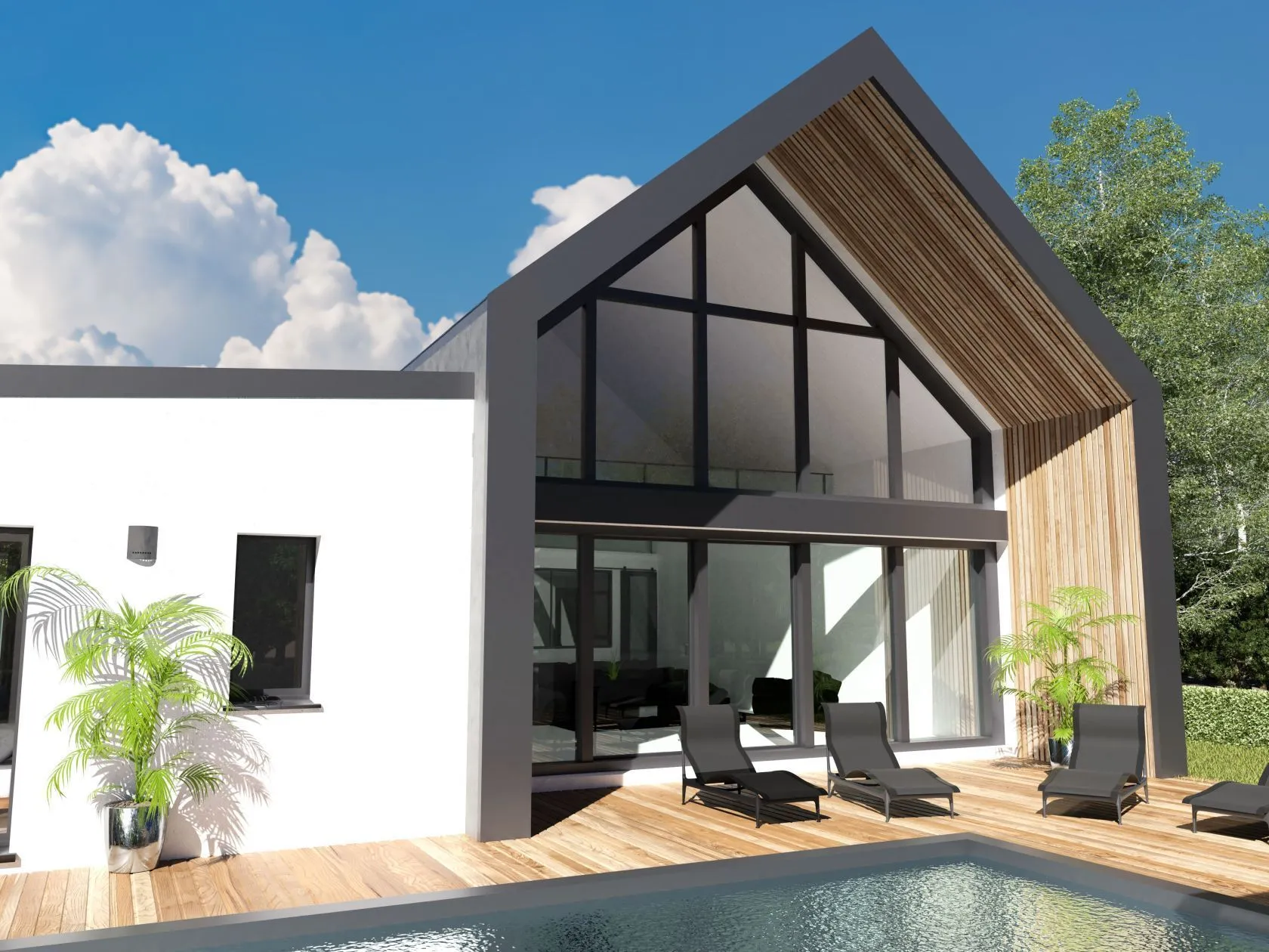 Maison neuve 160 m² à La Meignanne (49770)