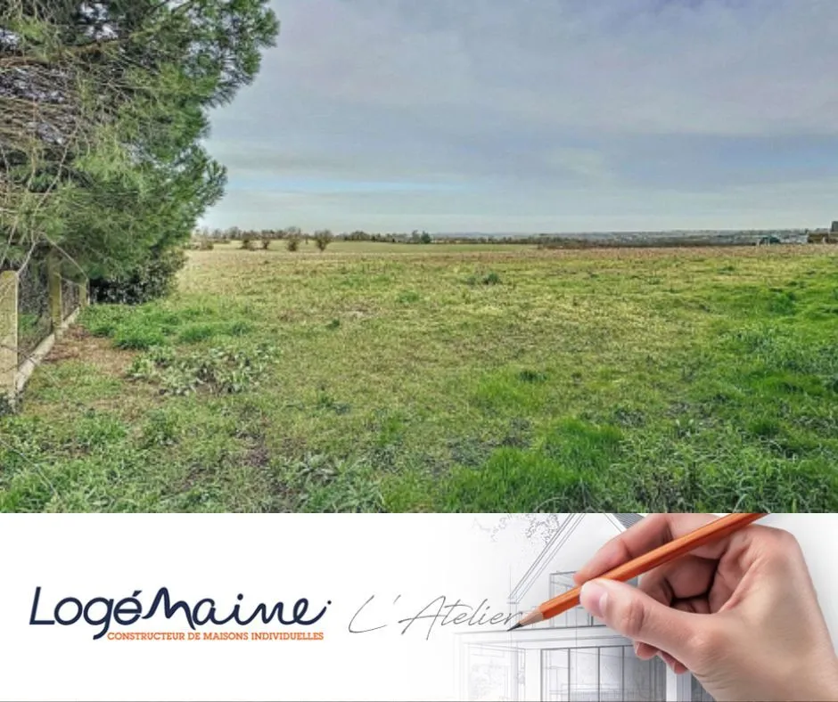Terrain à bâtir 996 m² à Montreuil-sur-Loir (49140)