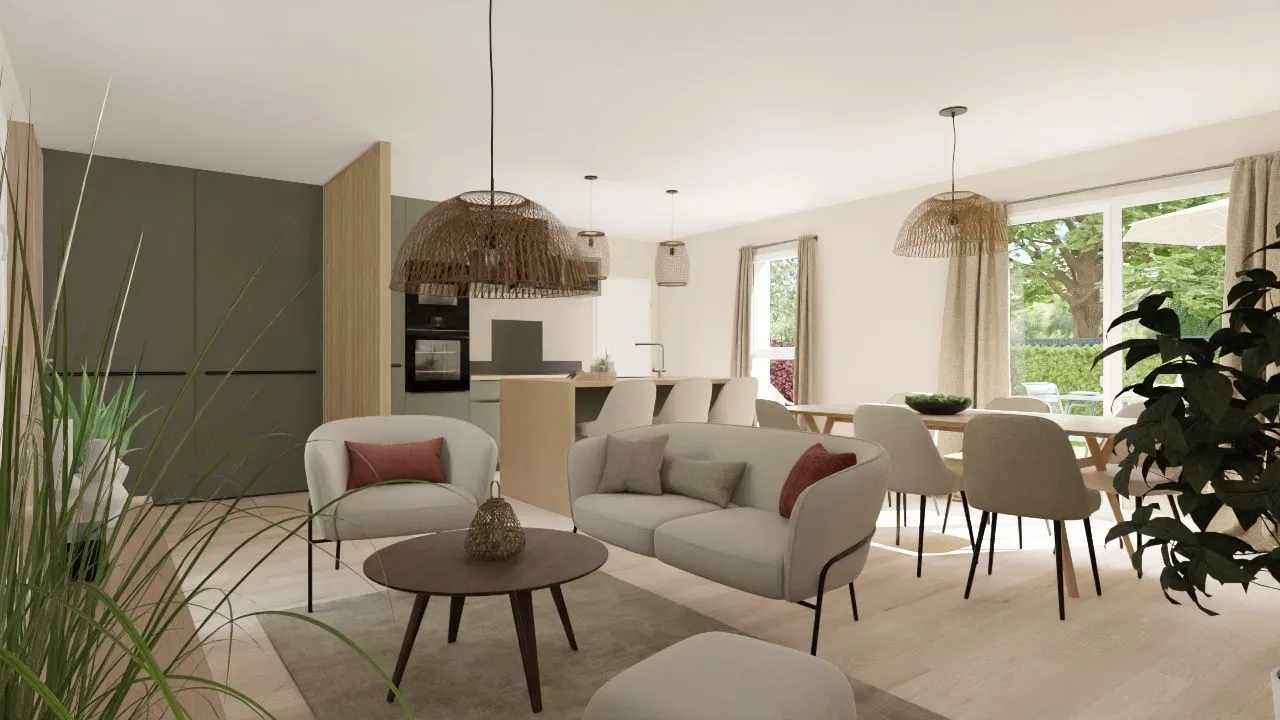 Maison neuve 80 m² à Martigné-Briand (49540)