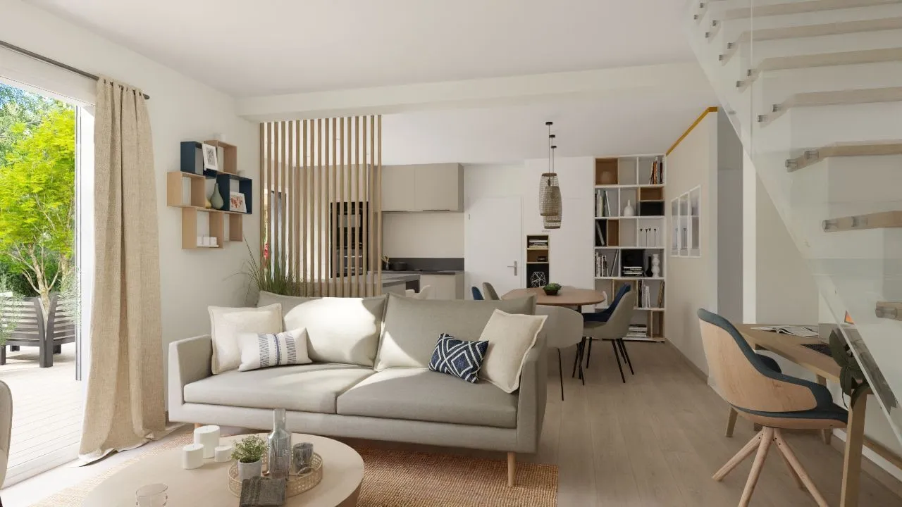 Maison neuve 88 m² au Louroux-Béconnais (49370)