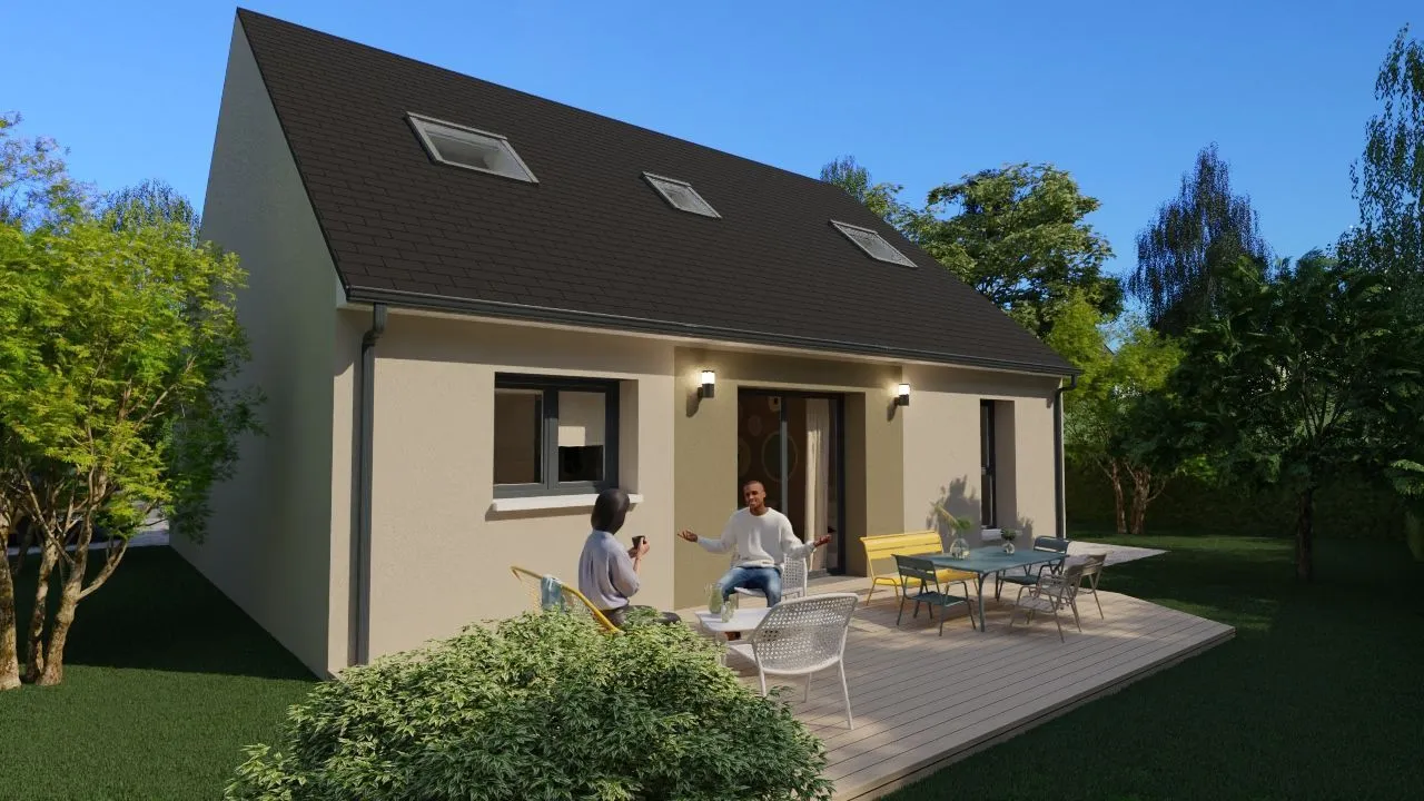 Maison neuve 93 m² au Louroux-Béconnais (49370)