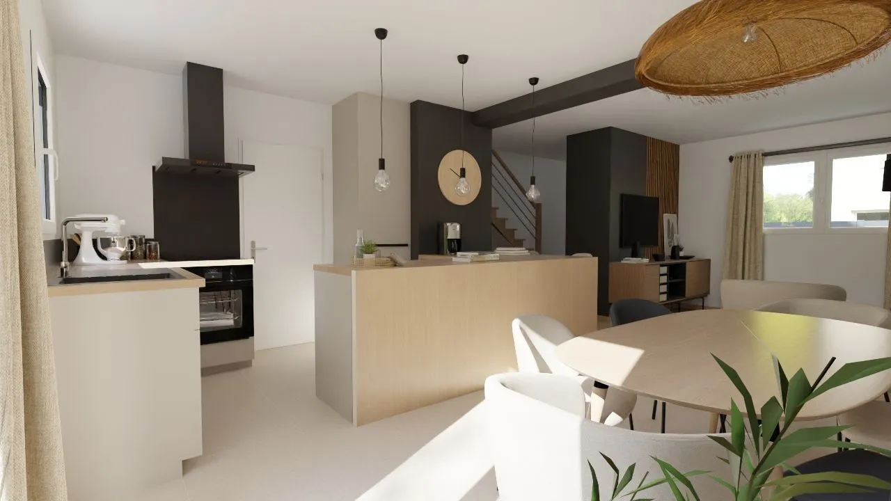 Maison neuve 76 m² au Louroux-Béconnais (49370)