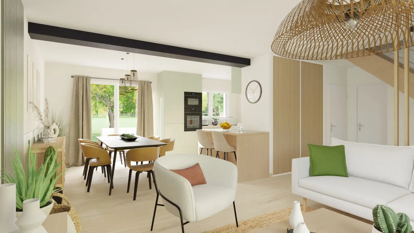 Maison neuve 106 m² au Louroux-Béconnais (49370)