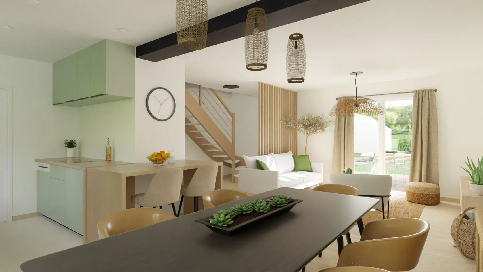 Maison neuve 106 m² au Louroux-Béconnais (49370)