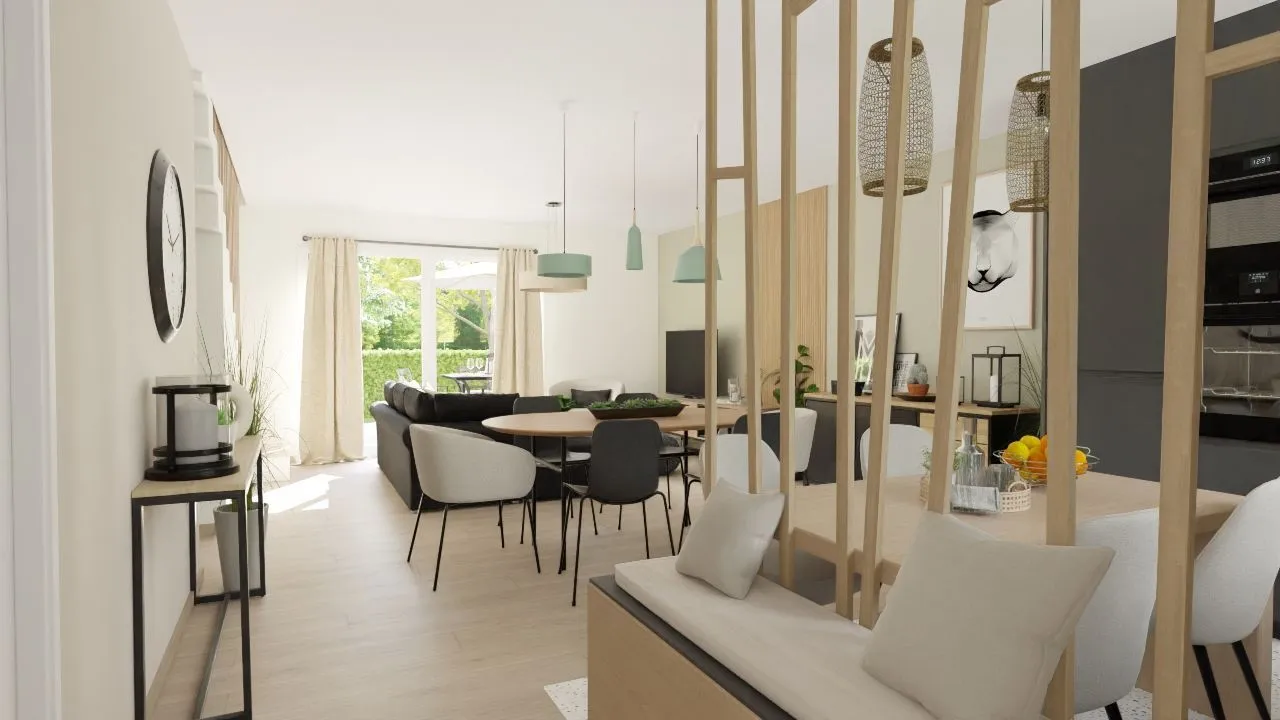 Maison neuve 103 m² au Louroux-Béconnais (49370)