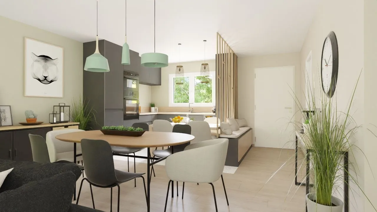 Maison neuve 103 m² au Louroux-Béconnais (49370)